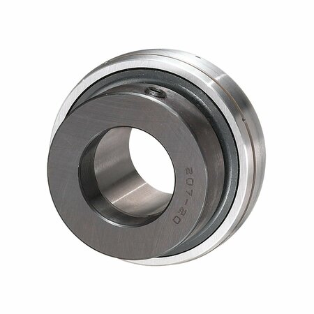 IPTCI Insert Ball Bearing, Wide Inner Ring, Eccentric Collar Locking, .75 in Bore, 47 mm OD NA204-12